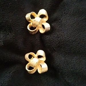 Kenneth Jay Lane Bow Clip Earrings